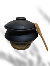 Palayok(traditional cooking pots)Medium set of Dikin with sandok)