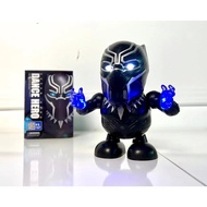 SUPER HERO Black Panther Dance Hero Murah Super Hero Budak Musical Dance Transformer