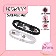 HP Original SAMSUNG Micro Usb Data Cable Supports Fast Charging / Mobile Phone Bawan Cable - SAMSUNG