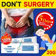 Hemorrhoid Cream Original Ubat Buasir 100% Berkesan Buasir Kecut 中草药痔瘡膏 消除 肉球 Ubat Buasir Paling Ber