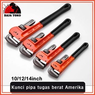 Plumbing Pipe Wrench Adjustable Pipe Wrench 10'' 12'' 14" 18" 24" inch Plumbing Wrench Tools Tools