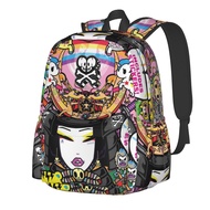 Tokidoki Lightweight school bag travel laptop backpack men women travel bag large capacity college b