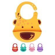 Baby Bib Waterproof Silicone Blw Crumbs Infant*---