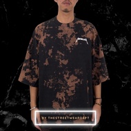 Vintage washed maroon tie dye metalica tee shirt