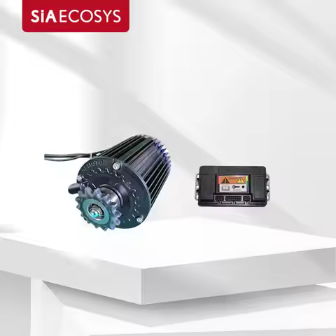 QSMOTOR QS90 1000W 72V Mid Drive Motor Kit with EM50 4 Controller Belt or 428 Sprocket 55km/h Speed