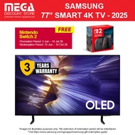 SAMSUNG QA77S90FAEXXS 77" OLED 4K S90F SMART TV | Free TV WMT | Free Nintendo Switch 2 Redeem Samsun