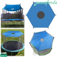 JENNIFERDZ Trampoline Shade Cover, 6/8/10ft UV Protection Trampoline Sunshade Roof, Fitness Equipmen