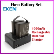 Eken Rechargable Battery Set / 1050mAh Rechargeable Battery (For Eken V8S H8S H6S H5S H8R H3R H9R & 