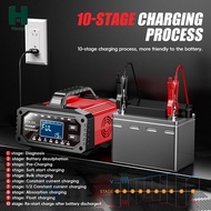 [Homyl] Smart Car Battery Charger Adjustable 12V 24V Power Bank Fast Charging Auto Battery Booster f