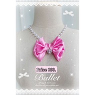 accessories​ GYARU​ Necklace​Pearl​ Bow​Pink​Decoration​Pendant​Heart​