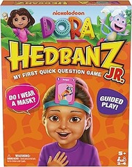 Spin Master Games, Dora the Explorer Hedbanz Jr., Picture Guessing Card Game, Includes Illustrations