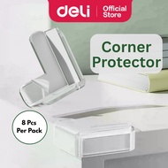 Deli Transparent Soft Corner Guard PVC Protector Kids Sharp Edge Anti-Collision Child Safety Bumper