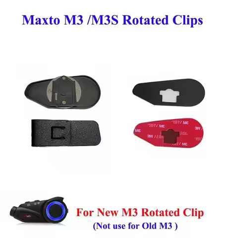 Original New /Old Maxto M3 M3S Motorcycle Helmet Headset Intercom Bracket Mount Holder Base for M3 R