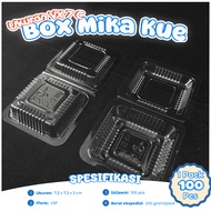 VIP Plastic Cake Mica Size VX-7 C Contents 100 Pcs Sponge Cake Mica/ Cake Mica/