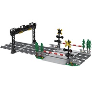 Masterpiece M24006 City Train Building Blocks Track Train Straight Track Curved Track Forked Track F