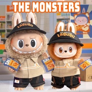 Labubu THE MONSTERS - The Naughty Cashier Vinyl Plush Doll 37cm Labubu Wacky Mart Manager Labubu Key