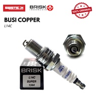 BRISK COPPER MOTORCYCLE SPARK PLUG MOTORCYCLE SPARE PARTS L14C SPARK PLUG