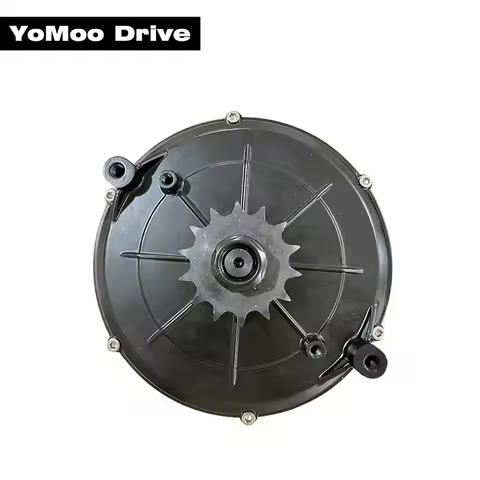 QS165 V2 5000W 72V 35H PMSM Mid Drive Motor Hall Version with Sprocket for E-Motorcycle