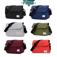 MIKAZE - HUGOO Original Quality Casual Man Men Sling Bag Messenger Bag Crossbody Bag Shoulder Bag Be