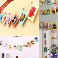 Hanging photo frame korean frame/ Wooden clip photo frame 4R - hanging photo frame - photo frame