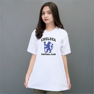 Fanatica Sport - Chelsea FC London T-Shirt - Football T-Shirt - Unisex Combed 24s Chelsea Football S