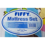 98-223 Fiffy Mattress Set ( 76cm x100cm) (COLOUR RANDOM / INBOX COLOUR)