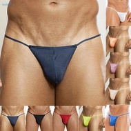 【HODRD】Mens Sissy Straps Sexy G-String Sheer Pouch Enhancing Low Waist Bikini Lingerie Underwear【Fashion Woman Men】