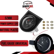 Fuel Level Gauge Car Meter LED 52MM Automotive Gauges 12V Ohms Pointer Instrument Universal