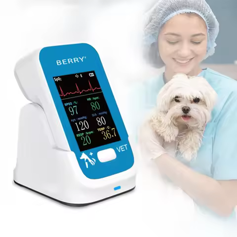 Am6200 Wireless Vital Signs Monitor Pet Diagnostic Veterinary Pressure Gauge