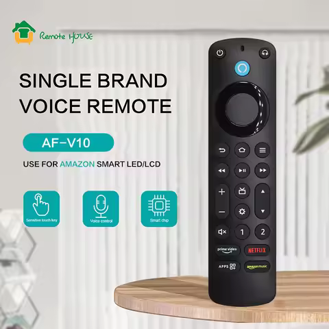 AF-V10 Amazon Alexa Fire TV Voice Remote for Devices Compatible with Fire TV Omni Series/Fire 4-Seri