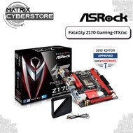 ASRock Fatality Z170 Gaming-ITX/ac Mini-ITX Motherboard -  LGA1151 Socket, DDR4, ASRock Super Alloy, Gaming Armor