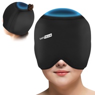 Comfitech Migraine Ice Head Wrap with Top Coverage Headache Relief Hat for Cranial Migraine Cap for 