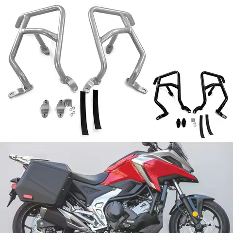 NC750X Motorcycle Highway Engine Guard Crash Bar Fit For HONDA NC750 X 2021 2022 2023 NC 750X Bumper