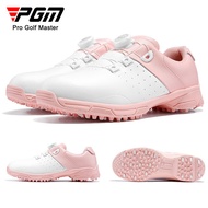 [PGM] Golf Shoes Ladies Waterproof Shoes High Elastic Sole Anti-Slip Sneakers XZ298 FEHER