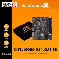 Digital Alliance H61 Motherboard Intel LGA 1155 H61/B75 Chipset DDR3 M.2