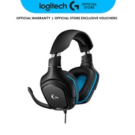Logitech G431 7.1 Surround Sound Gaming Headset with DTS Headphone Black