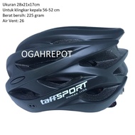 GROSIR TAFFSPORT HELM SEPEDA SCOOTER SKUTER LAMPU BACKLIGHT - 1105 - ELSAND STORE