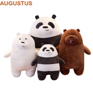 AUGUSTUS We Bare Bears Cute Children Toy Cartoon Doll Home Decoration Three Bear Plush Pillow Plush Doll