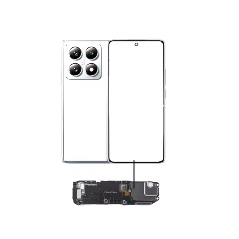 For Xiaomi Poco F5 F6 Pro Loudspeaker Bottom Loud Speaker Buzzer Ringer Ring Flex Cable F5Pro F6Pro 