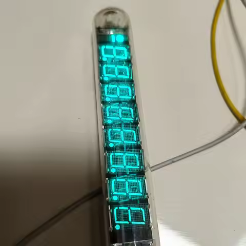 IV18 Glow 7-segment 8-digit Fluorescent Digital Tube VFD With Rich Sense Of Technology