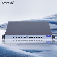 1U Rackmount Server Intel Core  i3-4100M Quad Core Soft Router With 6 x Intel i226 2500M LAN 2 x 10G
