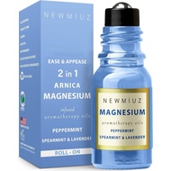 Migratory Headache Roll-On Bacteria Headache Magnesium, Arnica, Montana Oil, Peppermint, Eucalyptus,