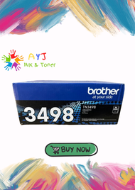 Brother TN-3498 Black Original Brandnew Toner Cartridge