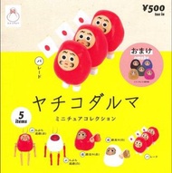 <Ohtoys> 日版 Kenelephant 達摩 迷你收藏 扭蛋 全5款 扭蛋 Rement 微影 Ken elephant 食玩 模型 懷舊 日本 復古 Yachiko 達磨 