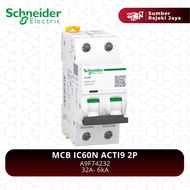 Schneider MCB IC60N ACTI9 2P 32A 6kA | A9F74232