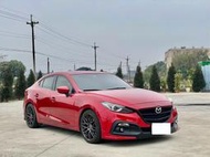 2015 Mazda 3 4D 2.0 紅改#強力過件9 #強力過件99%、#可全額貸、#超額貸、#車換車結清