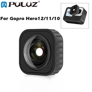 PULUZ Max Lens Mod for GoPro Hero11 Black / HERO10 Black / HERO9 Black 155 Degrees Wide Angle Repacement Lens GoPro Accessory