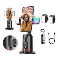 Q02 360° Rotation Gimbal Stabilizer Selfie Stick Desktop Face Tracking Gimbal With Bluetooth Remote 