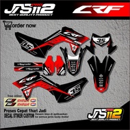 HONDA Decal Sticker Crf 150 L - CRF Motorcycle Sticker - Sticker Crf 150LHONDA