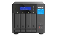 QNAP TVS-h474-PT-8G Intel Pentium Gold プロセッサ、8GB RAM、PCIe Gen 4 拡張性NAS、仮想化アプリケーション用。